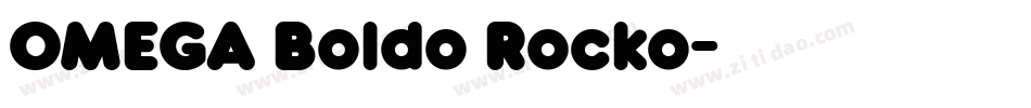 OMEGA Boldo Rocko字体转换